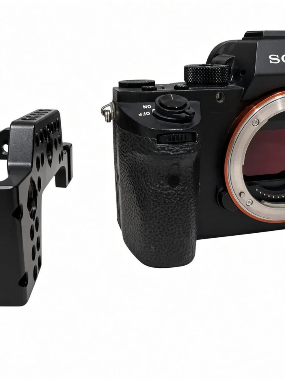 Sony a7R II Full-Frame Camera Body + Cage + Batteries Kit